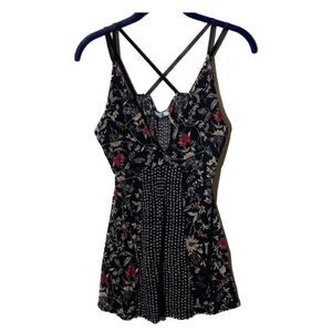 Urban Outfitters Kimchi Blue Pattern Block Tank Top